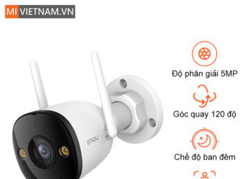 camera IP hồng ngoại ngoài trời 5MP IMOU IPC F52FP fullcolor