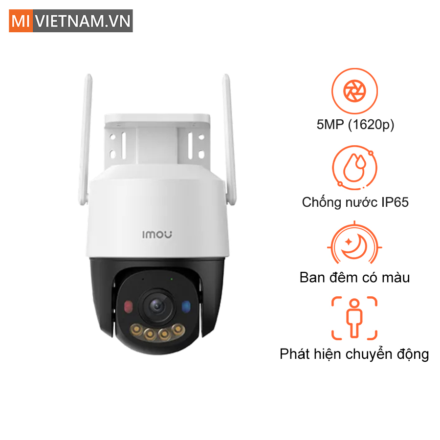 Camera IP ngoài trời 360 độ 5MP Imou Cruiser hỗ trợ 4G IPC-K7FP-5H0TE 1 camera IP ngoài trời 360 độ 5MP Imou Cruiser hỗ trợ 4G IPC-K7FP-5H0TE