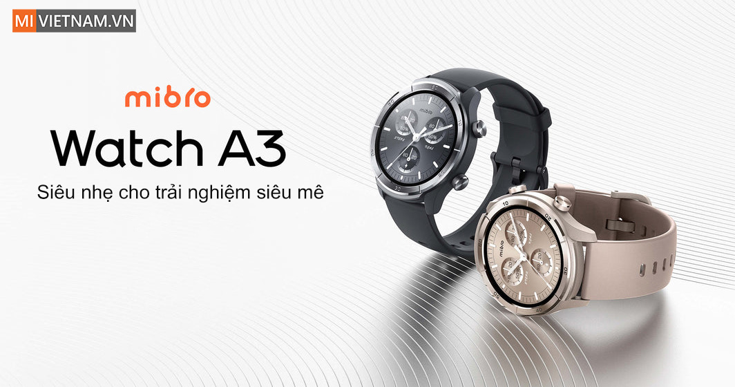 Đồng hồ thông minh Mibro A3 - Hàng Chính Hãng 2 đồng hồ thông minh Mibro A3