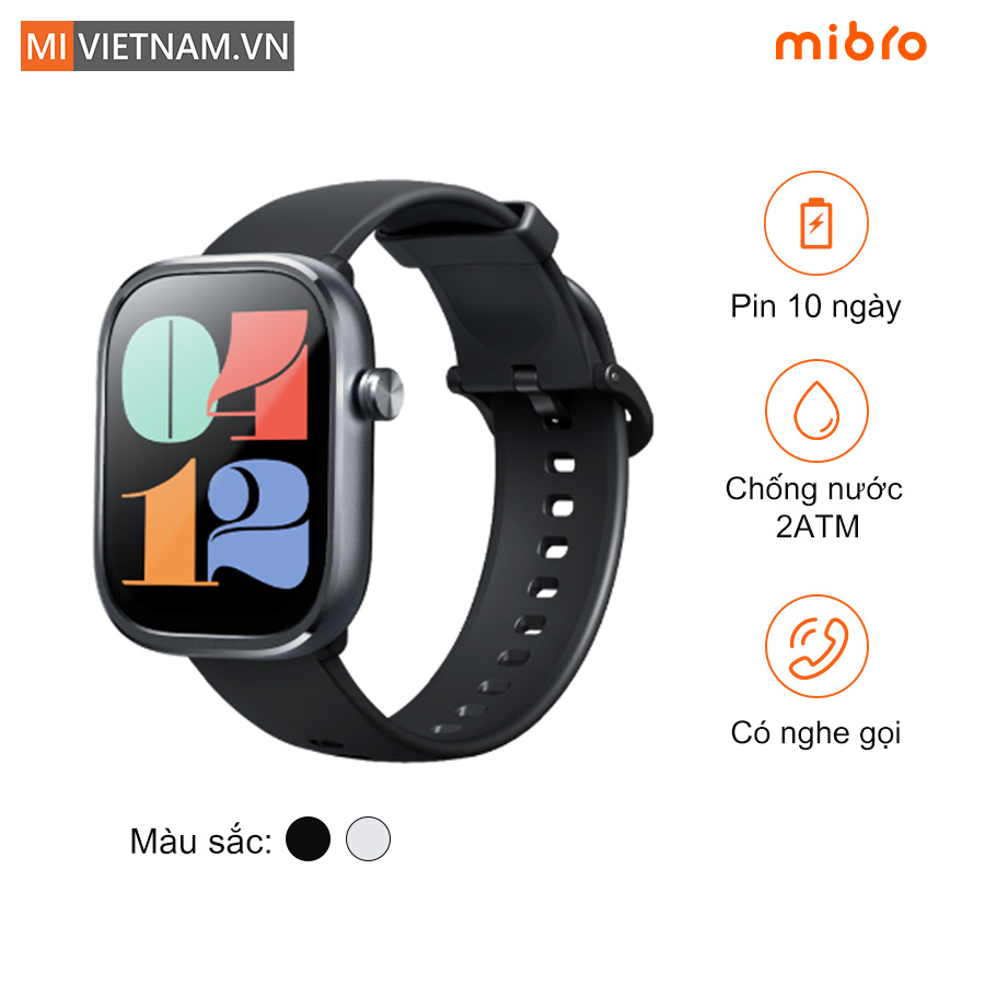 Đồng hồ thông minh Mibro Watch C4 1 Đồng hồ thông minh Mibro Watch C4