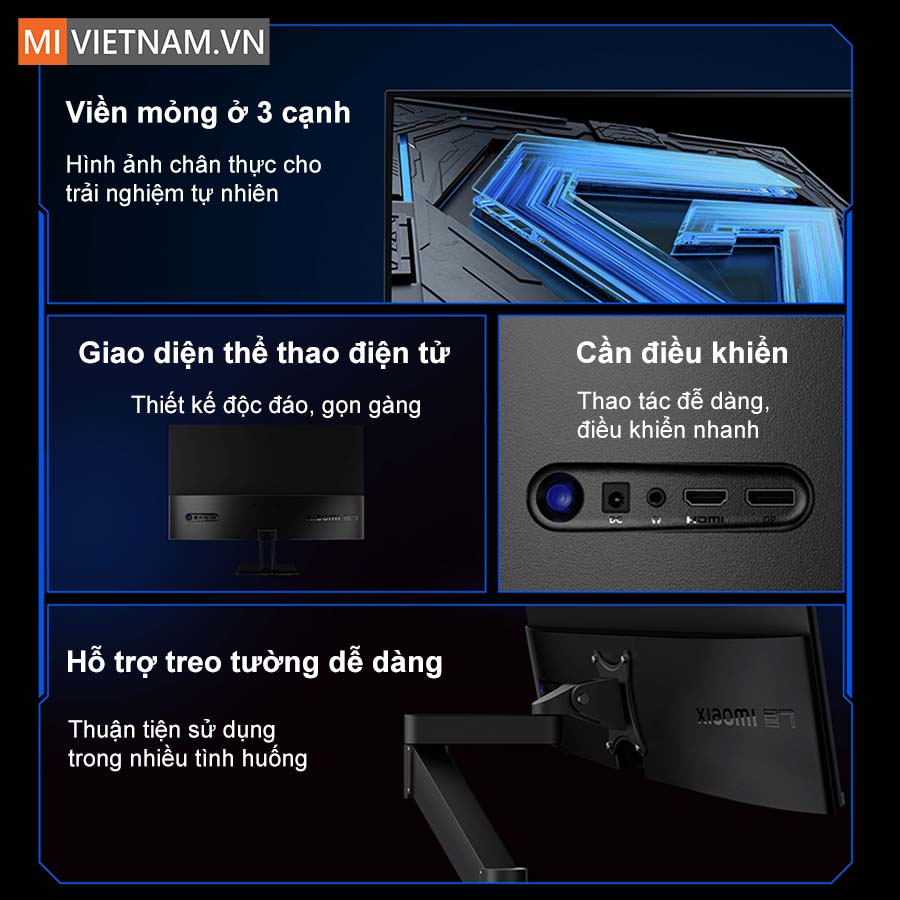 Màn hình Gaming Xiaomi 27 inch G27I ELA5375EU - Hàng Chính Hãng 10 màn hình Gaming Xiaomi 27 inch G27I