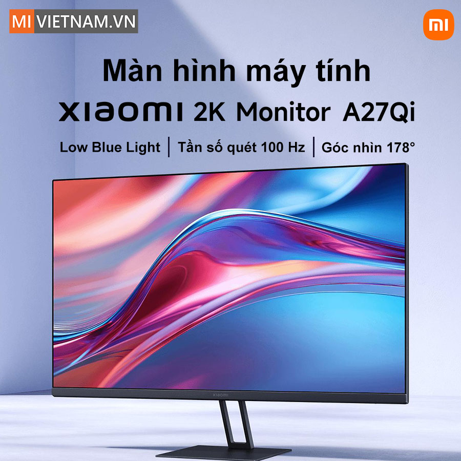 Màn hình máy tính Xiaomi A27QI 27 inch 2K 100Hz - Hàng Chính Hãng 2 màn hình máy tính Xiaomi A27QI 27 inch
