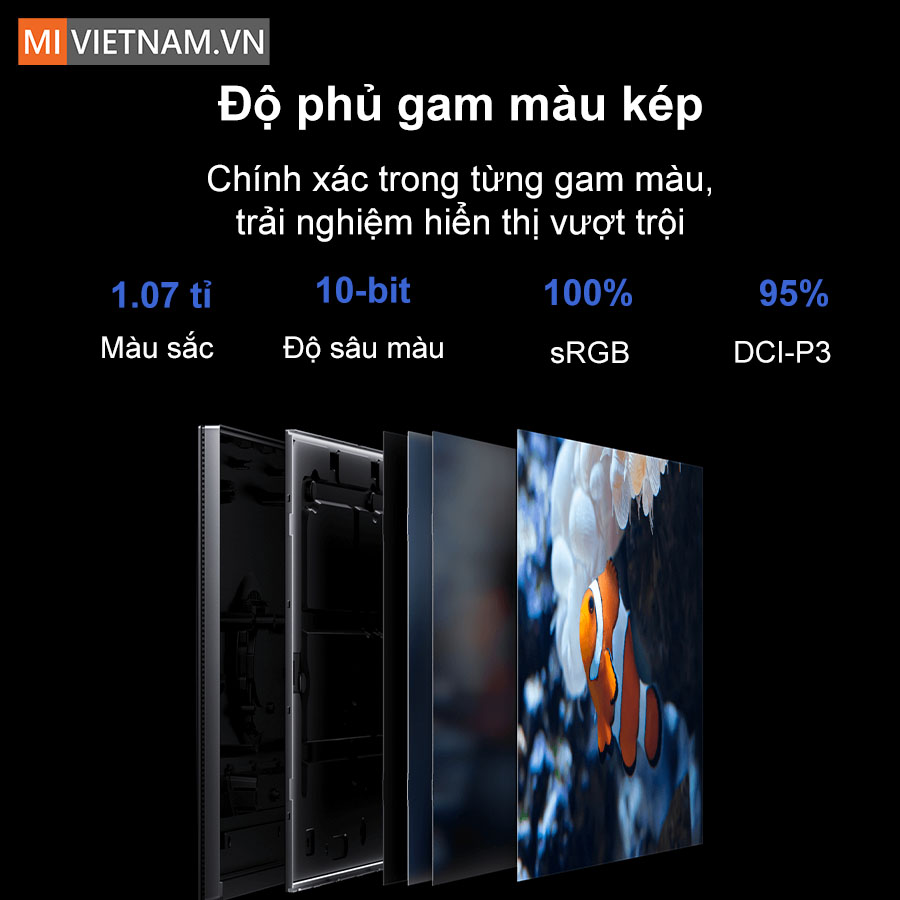 Màn hình máy tính Xiaomi A27Ui 27 inch 4K - Hàng Chính Hãng 7 màn hình máy tính Xiaomi A27Ui