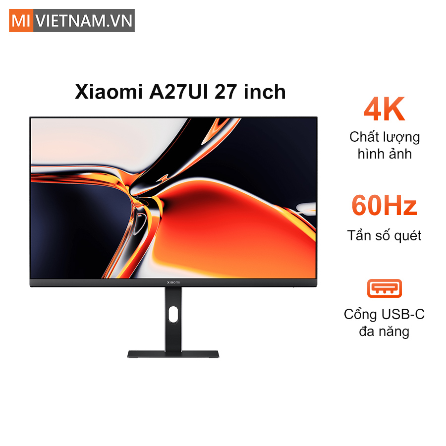 Màn hình máy tính Xiaomi A27Ui 27 inch 4K - Hàng Chính Hãng 1 Xiaomi A27Ui 27 inch