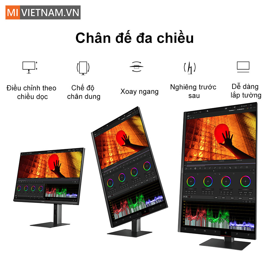 Màn hình máy tính Xiaomi A27Ui 27 inch 4K - Hàng Chính Hãng 13 màn hình máy tính Xiaomi A27Ui