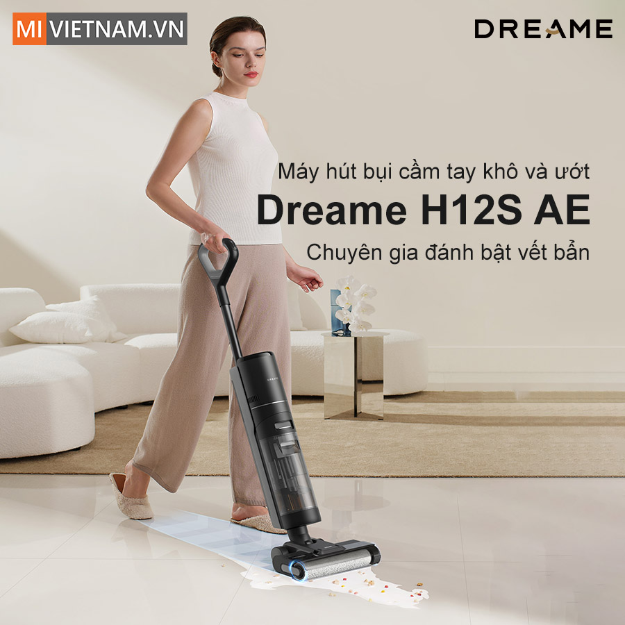 Máy hút bụi lau nhà cầm tay Dreame H12S AE - Hàng Chính Hãng 4 Dreame H12S AE