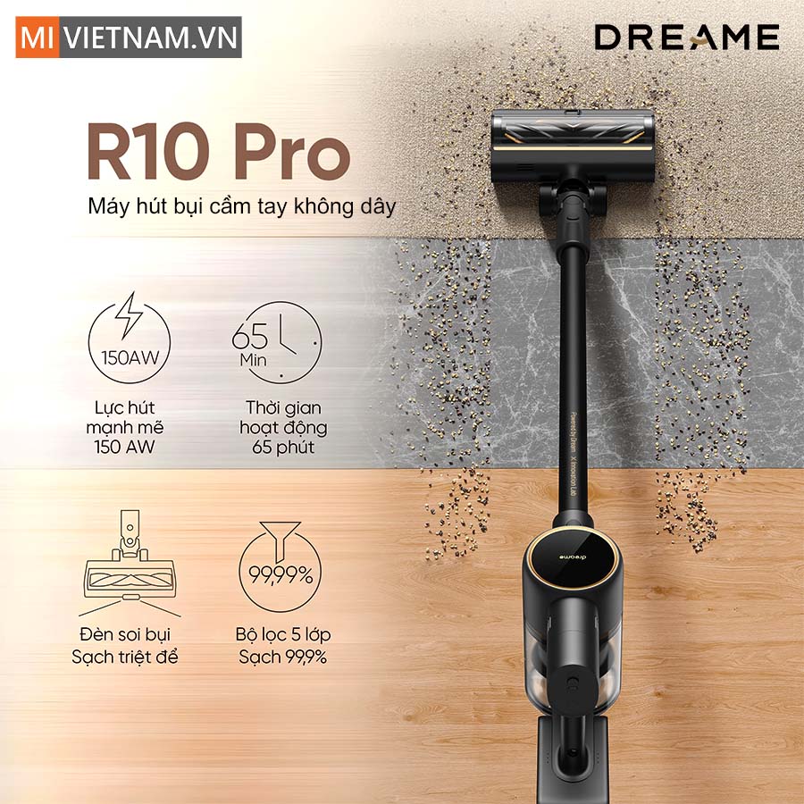 Máy Hút Bụi Không Dây Dreame R10 Pro - Hàng Chính Hãng 2 Dreame R10 Pro