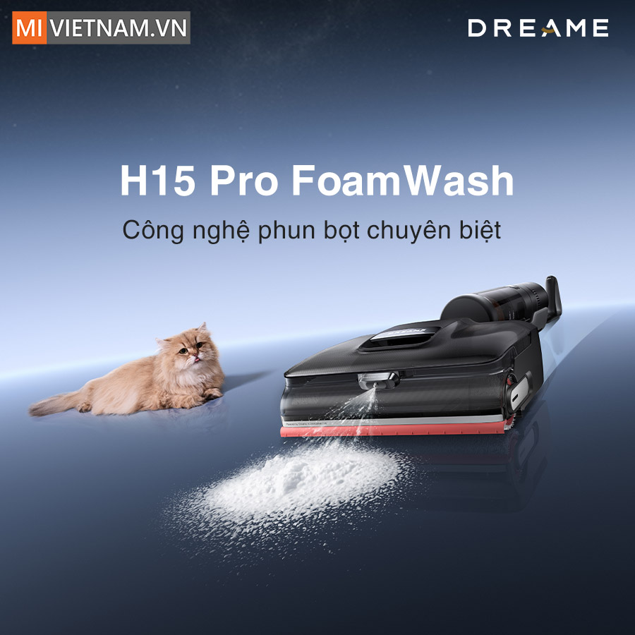 Máy hút bụi lau nhà cầm tay Dreame H15 Pro FoamWash - Bản Quốc Tế 2 Dreame H15 Pro FoamWash
