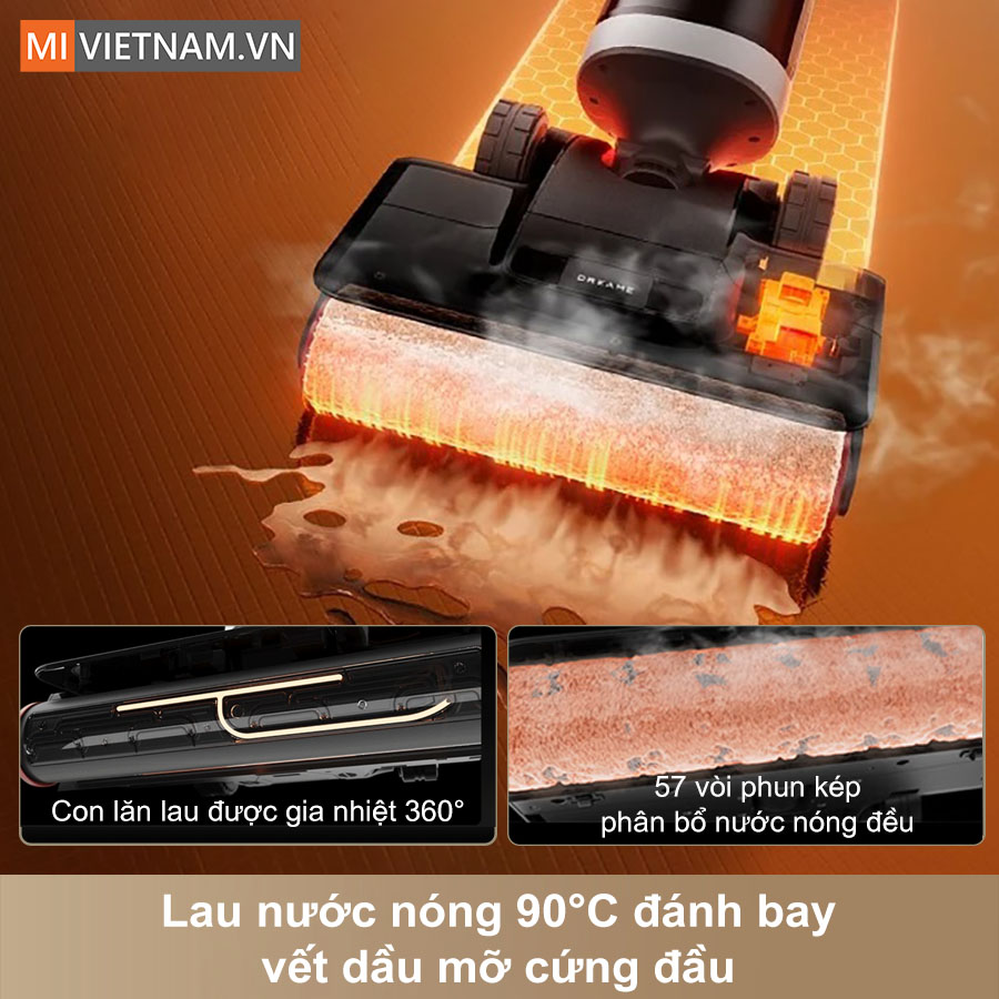 Máy hút bụi lau nhà cầm tay Dreame H16 Pro Steam - Bản Quốc Tế 4 Dreame H16 Pro Steam