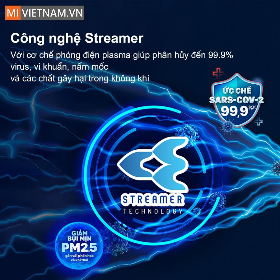 Máy lọc không khí Daikin MC55UVM6-7 37W - Hàng Chính Hãng 4 mlkk MC55UVM6-7 cong nghe streamer