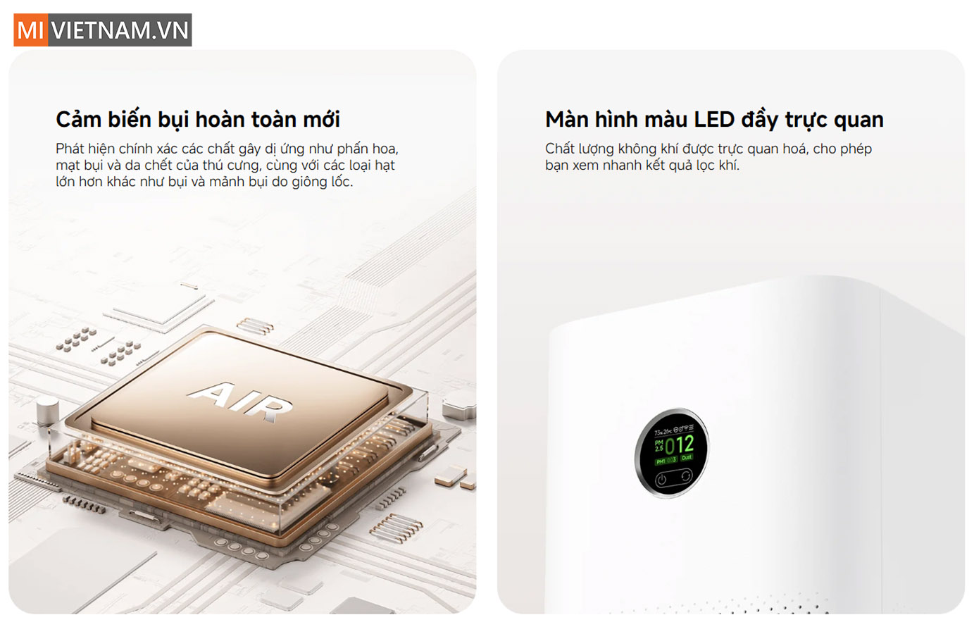 Máy lọc không khí Xiaomi Mijia Smart Air Purifier 6 - Bản Quốc Tế 6 Xiaomi Mijia Smart Air Purifier 6