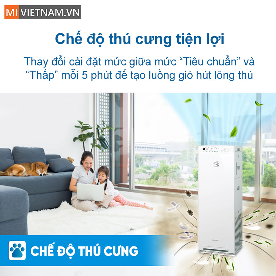 Máy lọc không khí tạo ẩm Daikin MCK555AVMVW - Hàng Chính Hãng 9 MLKK MCK555AVMVW dac diem san pham 7