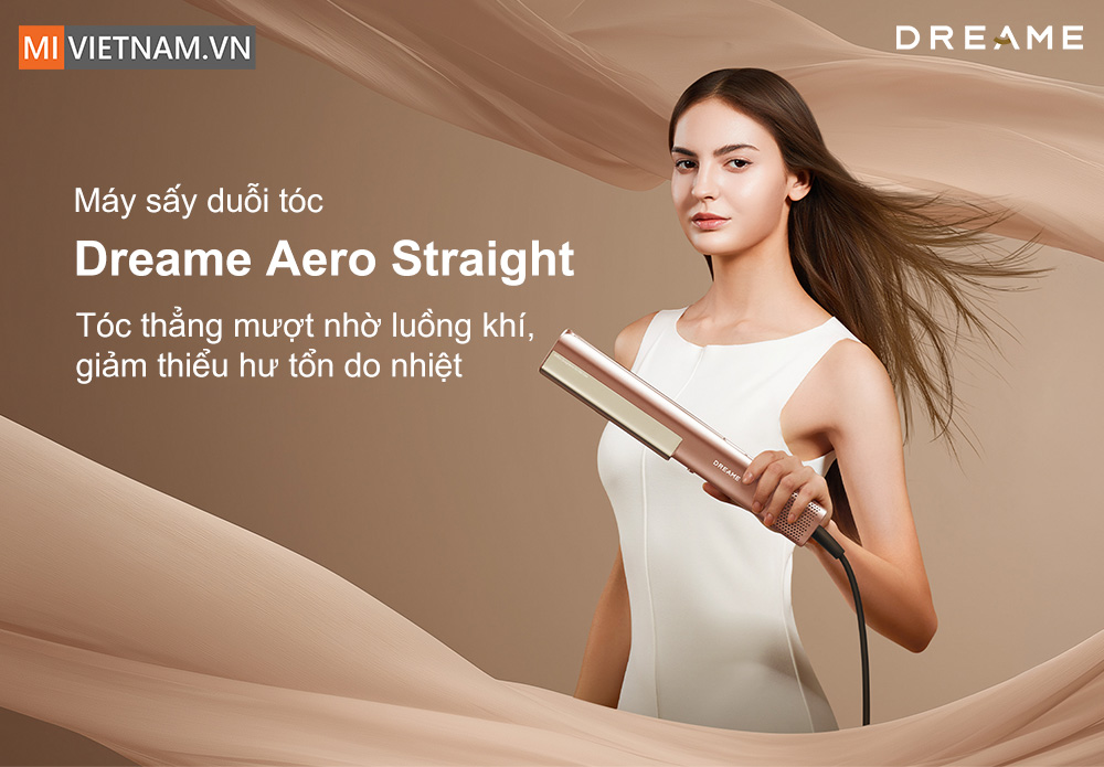 Máy sấy duỗi tóc Dreame Aero Straight - Bản Quốc Tế 2 Dreame Aero Straight