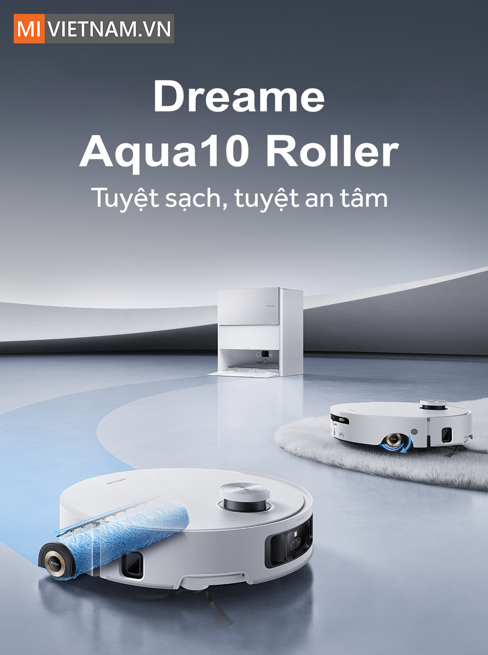 Robot hút bụi lau nhà Dreame Aqua10 Roller - Bản Quốc Tế 2 Dreame Aqua10 Roller