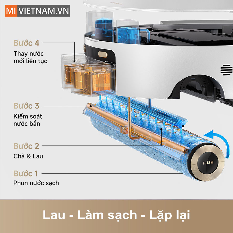 Robot hút bụi lau nhà Dreame Aqua10 Roller - Bản Quốc Tế 5 Dreame Aqua10 Roller