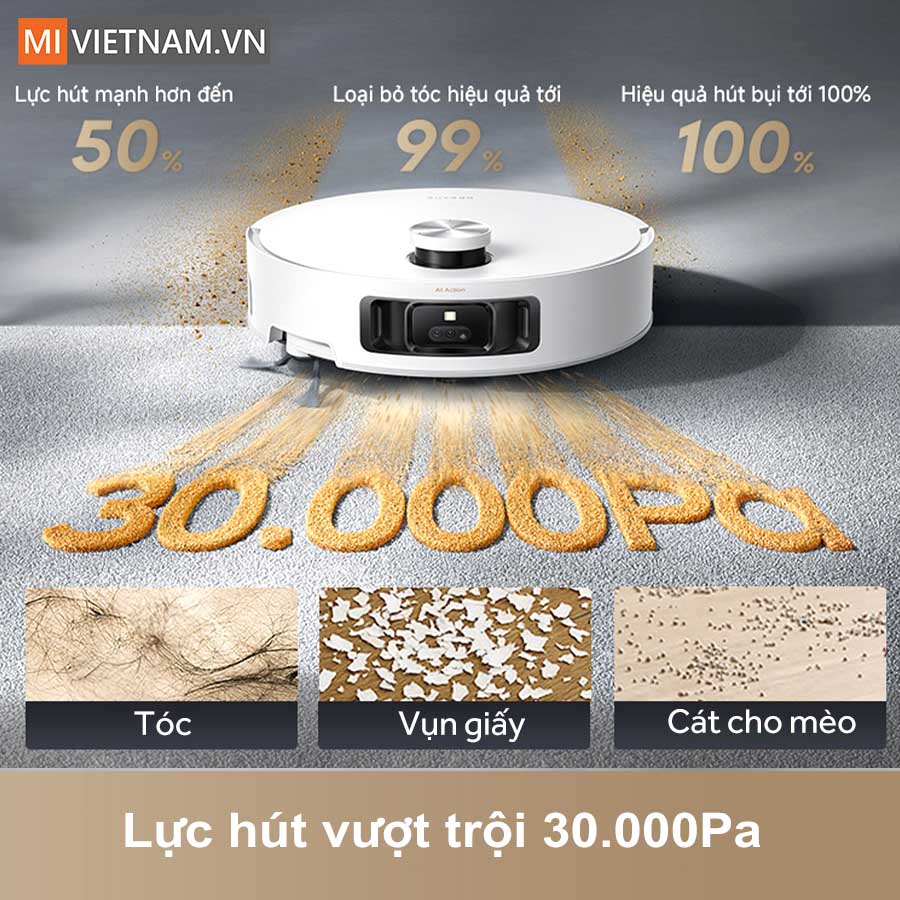 Robot hút bụi lau nhà Dreame Aqua10 Roller - Bản Quốc Tế 9 Dreame Aqua10 Roller