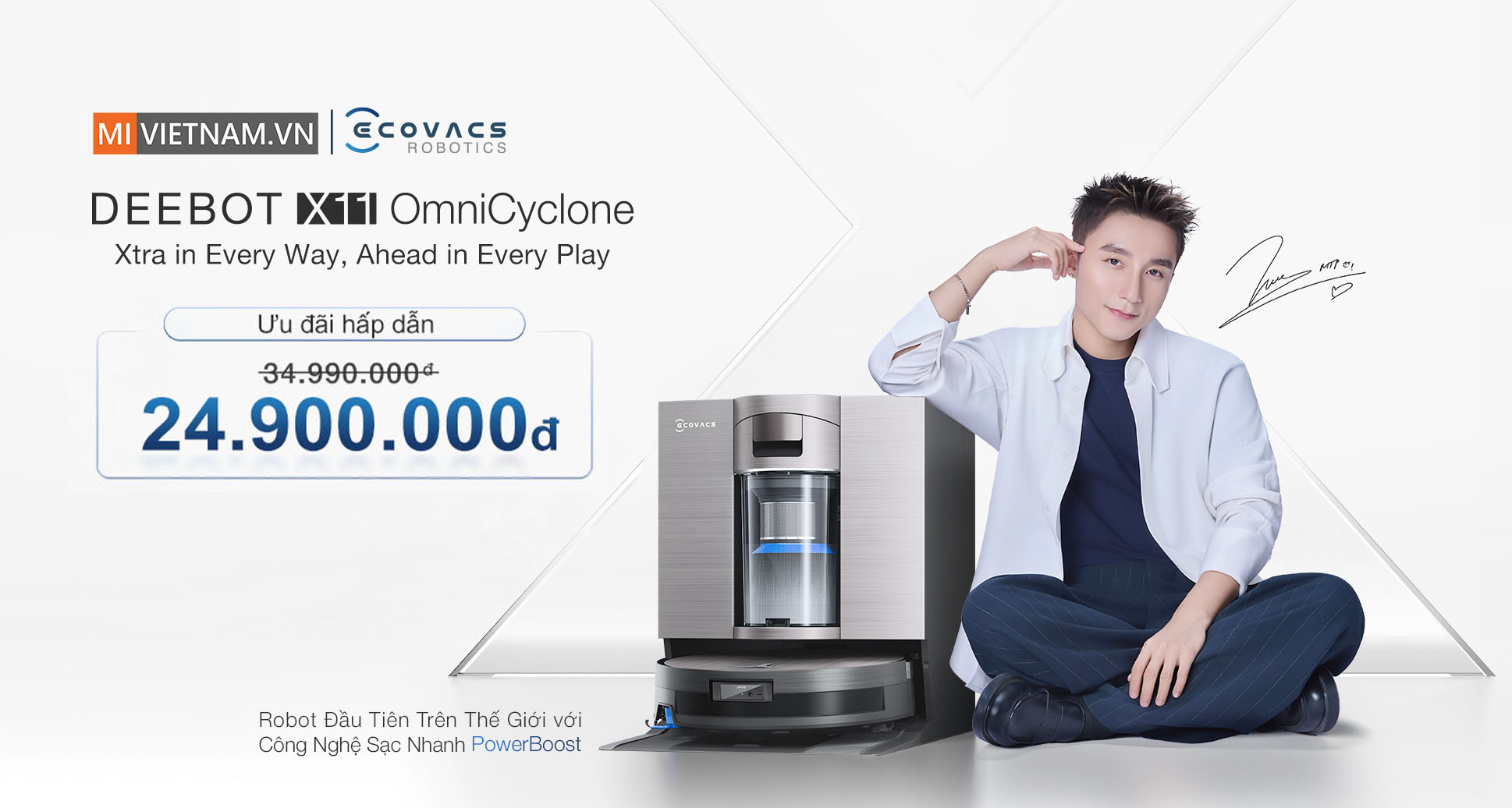 Ecovacs Deebot X11 OmniCyclone