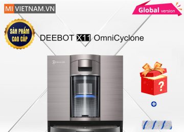 Robot hút bụi lau nhà Ecovacs Deebot X11 OmniCyclone – Bản Quốc Tế