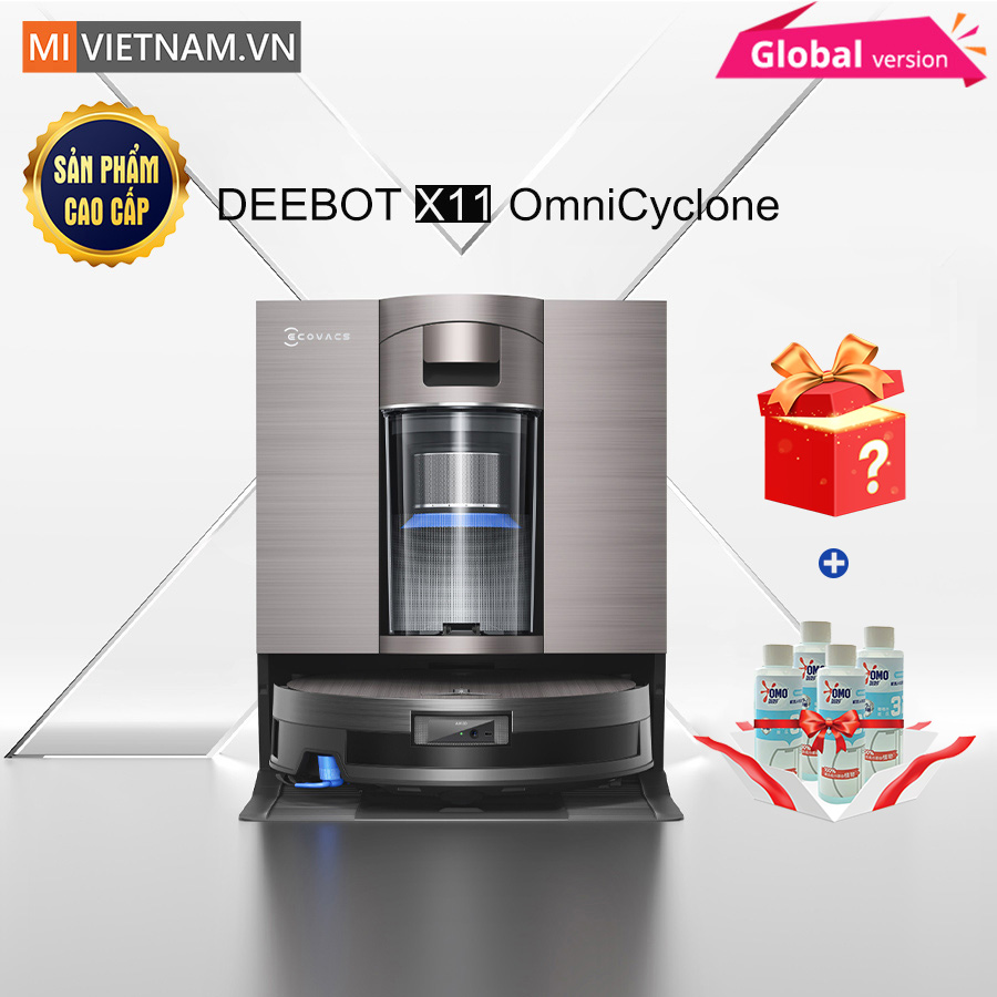 Robot hút bụi lau nhà Ecovacs Deebot X11 OmniCyclone - Bản Quốc Tế 1 Ecovacs Deebot X11 OmniCyclone