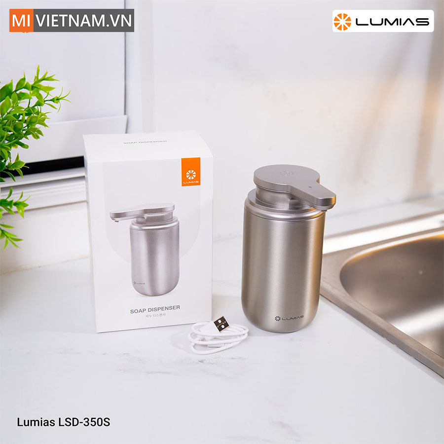 Hộp đựng xà phòng rửa tay 350ml Lumias LSD-350S - Hàng Chính Hãng 2 Lumias LSD-350S