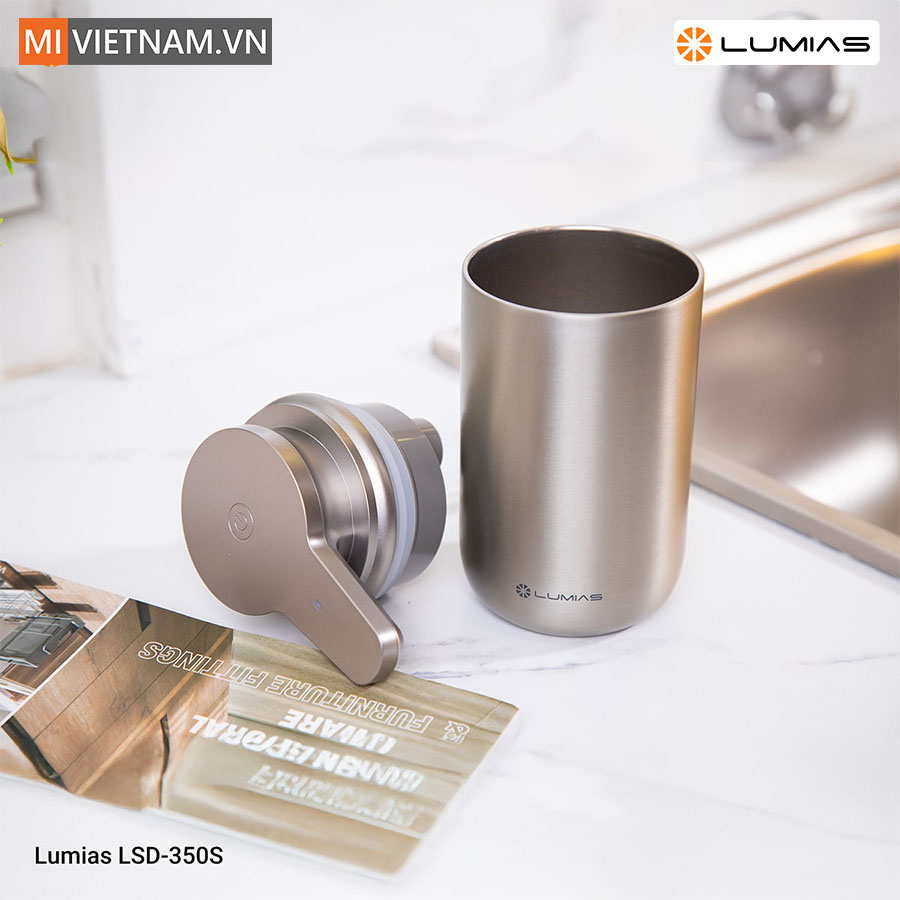 Hộp đựng xà phòng rửa tay 350ml Lumias LSD-350S - Hàng Chính Hãng 6 Lumias LSD-350S