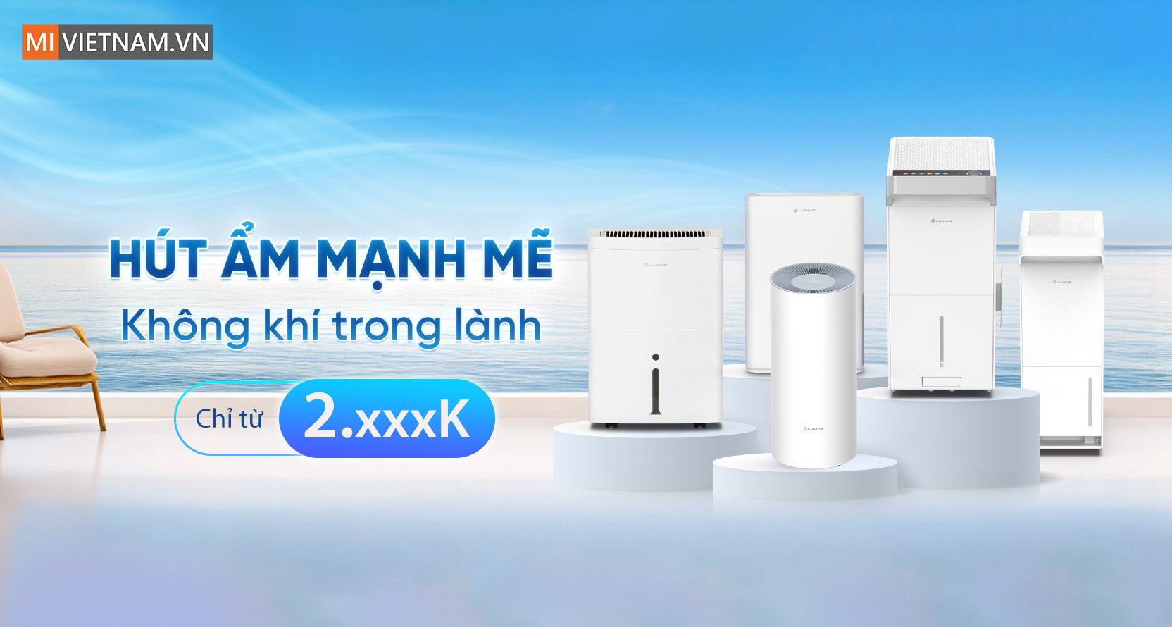 Máy Hút Ẩm Thông Minh