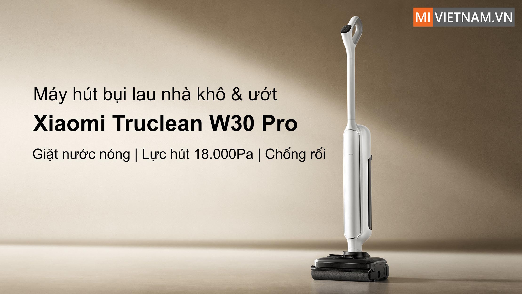 Máy hút bụi lau nhà Xiaomi Truclean W30 Pro - Hàng Chính Hãng 2 Xiaomi Truclean W30 Pro