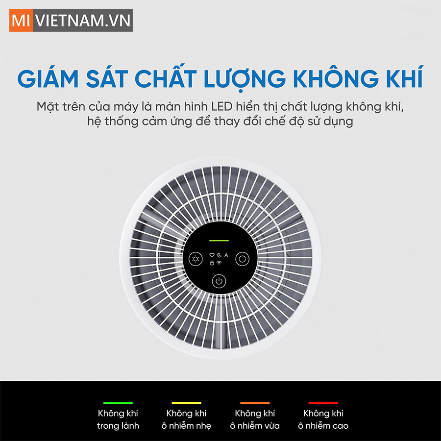 Máy lọc không khí Xiaomi Air Purifier 4 Compact – Bản Quốc Tế 11 Máy lọc không khí Xiaomi Air Purifier 4 Compact