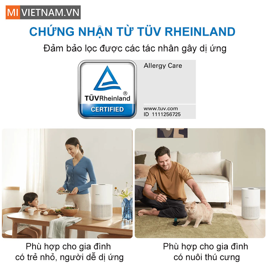 Máy lọc không khí Xiaomi Air Purifier 4 Compact – Bản Quốc Tế 10 Máy lọc không khí Xiaomi Air Purifier 4 Compact