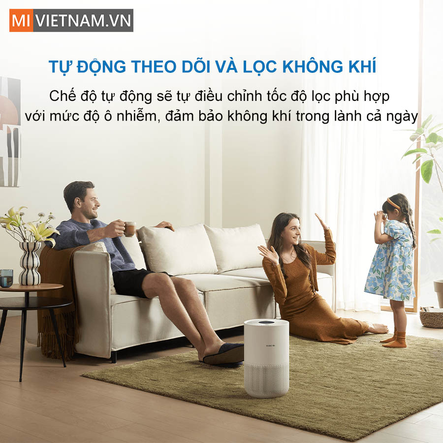 Máy lọc không khí Xiaomi Air Purifier 4 Compact – Bản Quốc Tế 12 Máy lọc không khí Xiaomi Air Purifier 4 Compact