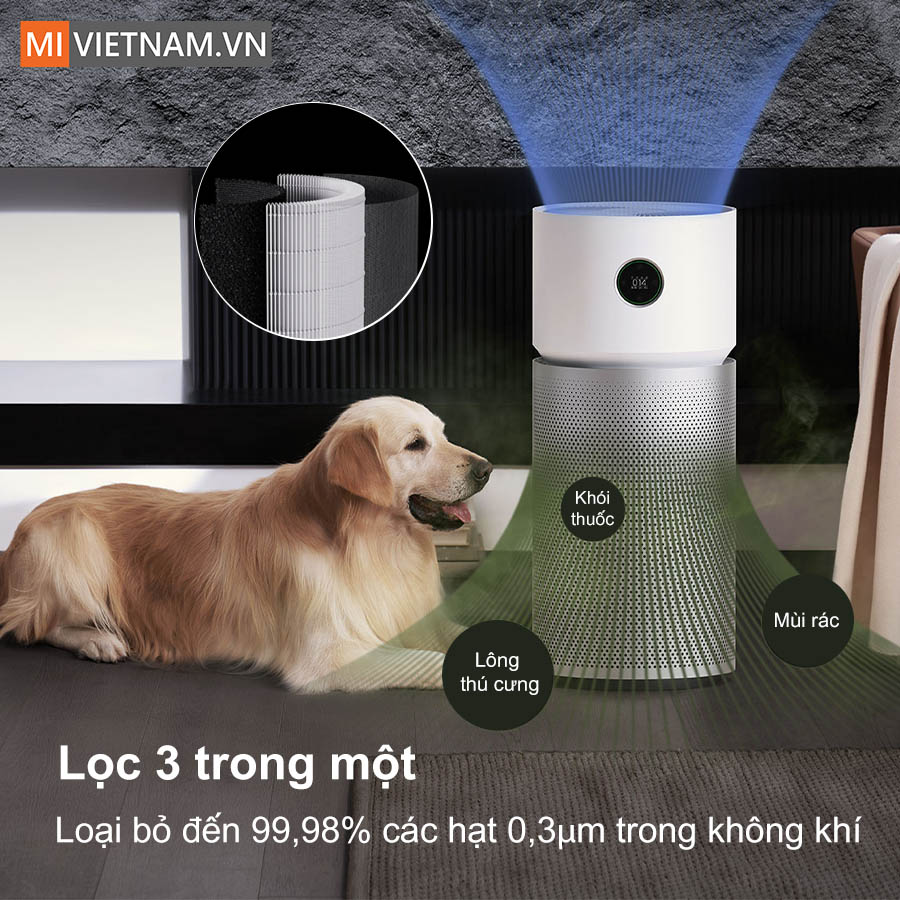 Máy lọc không khí Xiaomi Smart Air Purifier Elite - Bản Quốc Tế 9 máy lọc không khí Xiaomi Elite