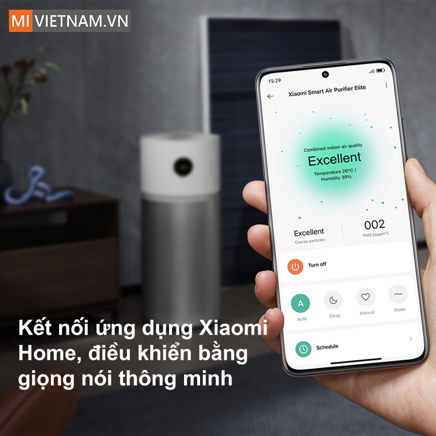Máy lọc không khí Xiaomi Smart Air Purifier Elite - Bản Quốc Tế 13 máy lọc không khí Xiaomi Elite