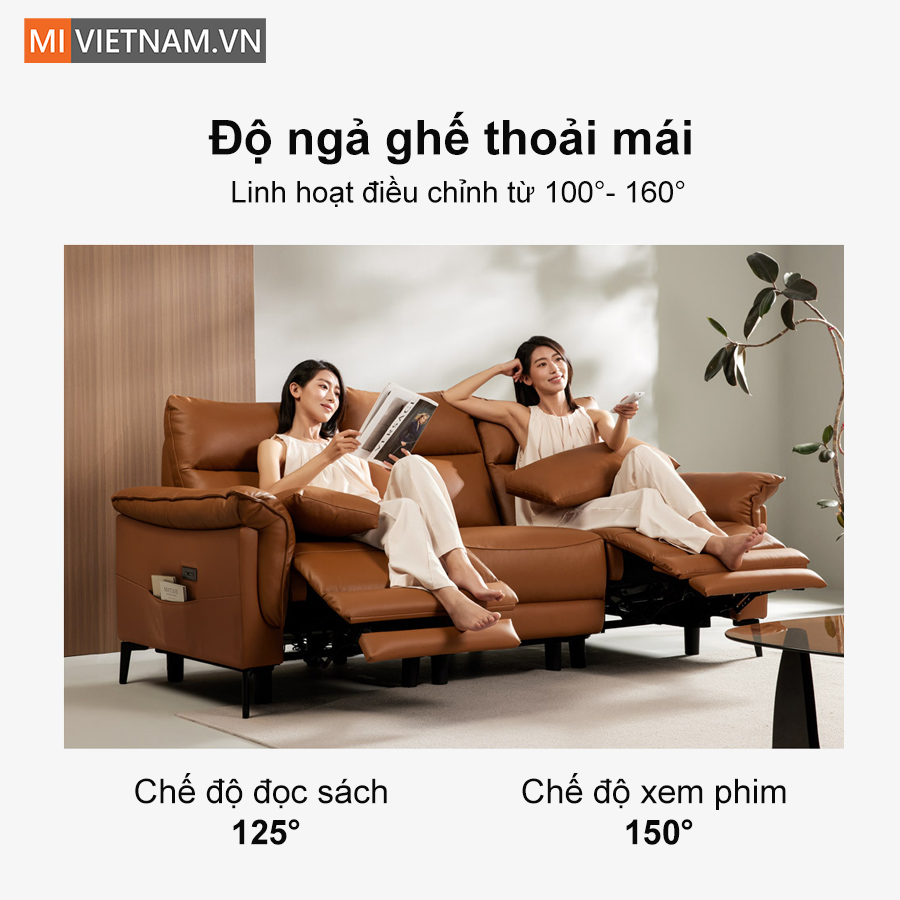 Ghế Sofa Điện 3 Chỗ Xiaomi 8H B9S Pro - Hàng Chính Hãng 6 Ghế Sofa điện 3 chỗ Xiaomi 8H B9S Pro