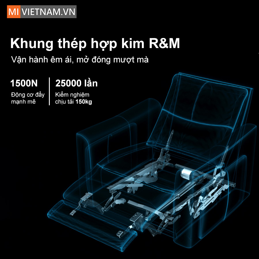 Ghế Sofa Điện 3 Chỗ Xiaomi 8H B9S Pro - Hàng Chính Hãng 11 Ghế Sofa điện 3 chỗ Xiaomi 8H B9S Pro