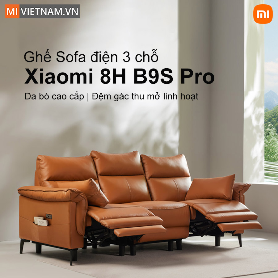 Ghế Sofa Điện 3 Chỗ Xiaomi 8H B9S Pro - Hàng Chính Hãng 2 Ghế Sofa điện 3 chỗ Xiaomi 8H B9S Pro