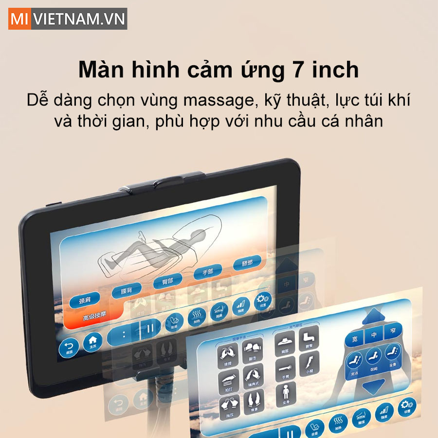 Ghế massage Xiaomi Joypal V1 Plus 2025 3209D - Hàng Chính Hãng 14 Ghế massage Xiaomi Joypal V1 Plus