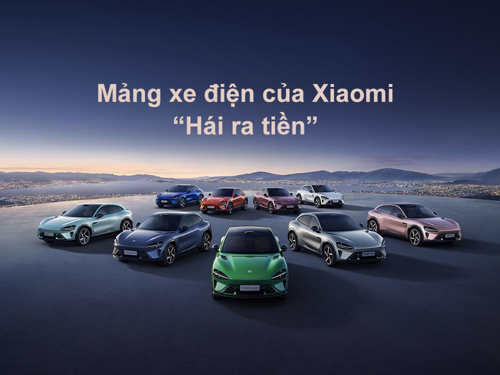 Mảng xe điện của Xiaomi “Hái ra tiền” sau 19 tháng – Doanh thu bùng nổ 199%