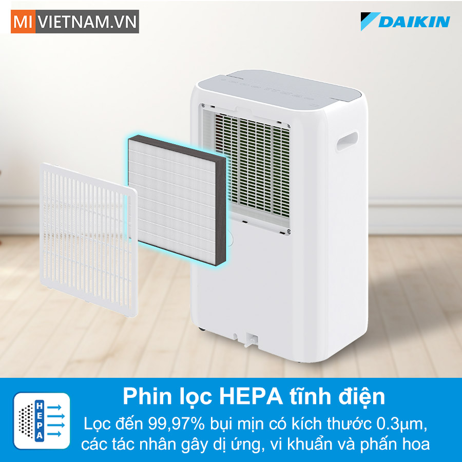 Máy lọc không khí hút ẩm Daikin JPF12AV2 - Hàng Chính Hãng 4 Daikin JPF12AV2