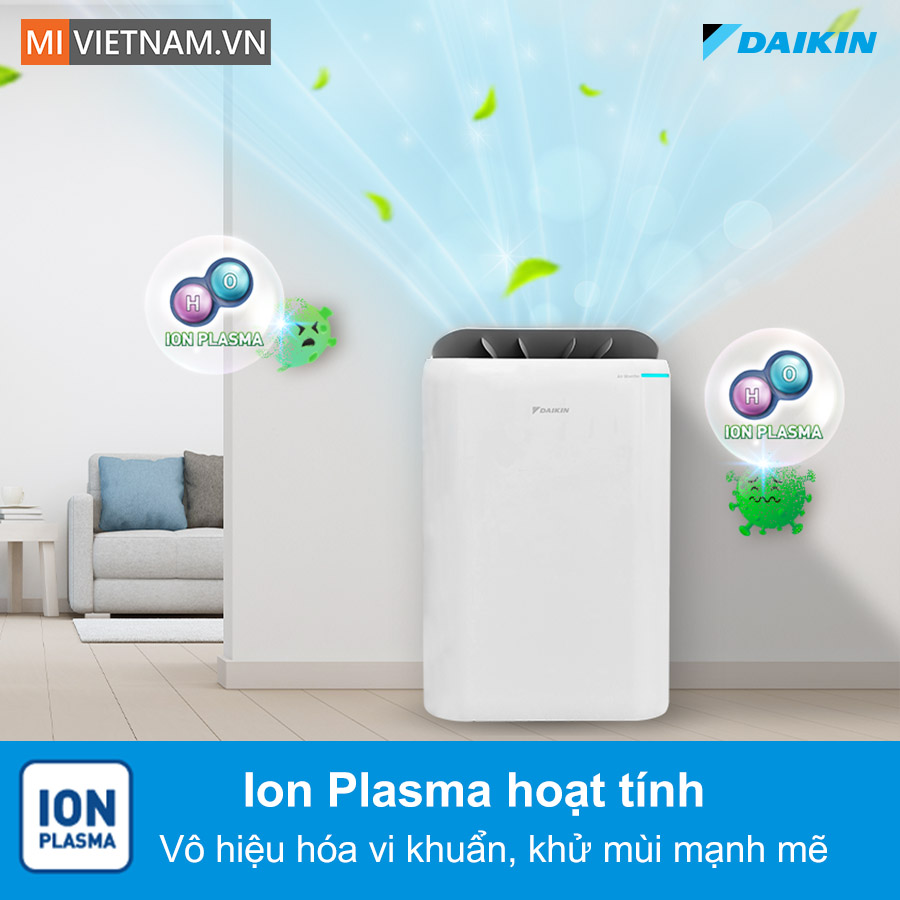 Máy lọc không khí hút ẩm Daikin JPF12AV2 - Hàng Chính Hãng 5 Máy lọc không khí hút ẩm Daikin JPF12AV2