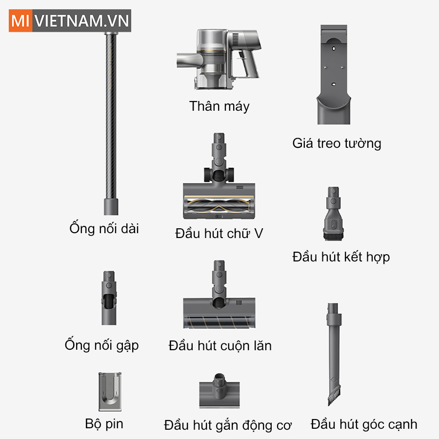 Máy hút bụi cầm tay không dây Dreame R20 - Hàng chính hãng 16 Dreame R20