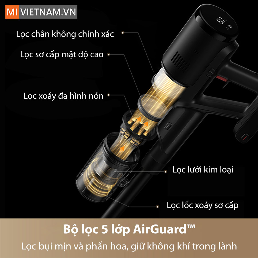 Máy hút bụi lau nhà khô và ướt Dreame H13 Dual FlexReach - Bản Quốc Tế 15 mivietnam may hut bui lau nha dreame H13 Dual Flexreach 12
