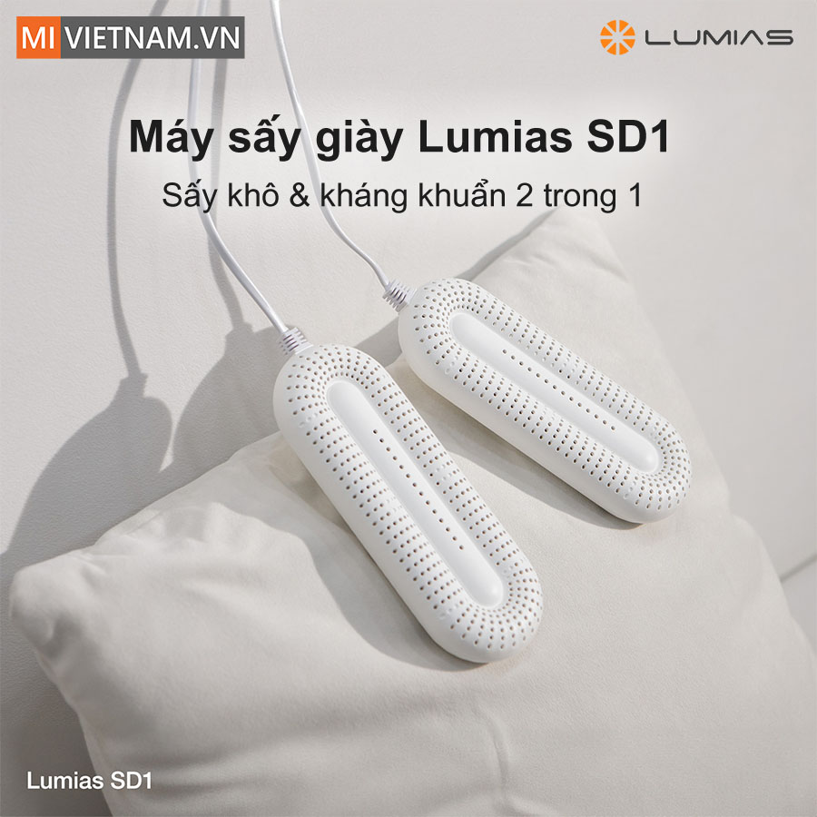 Máy sấy giày Lumias SD1 - Hàng Chính Hãng 2 máy sấy giày Lumias SD1
