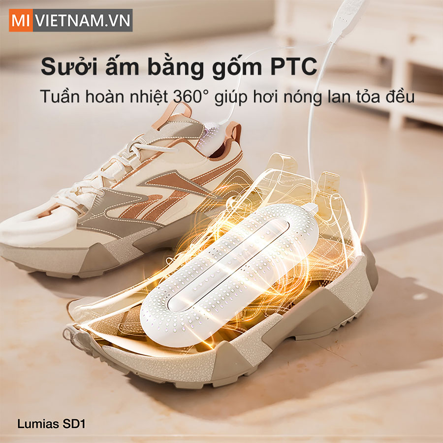 Máy sấy giày Lumias SD1 - Hàng Chính Hãng 3 máy sấy giày Lumias SD1