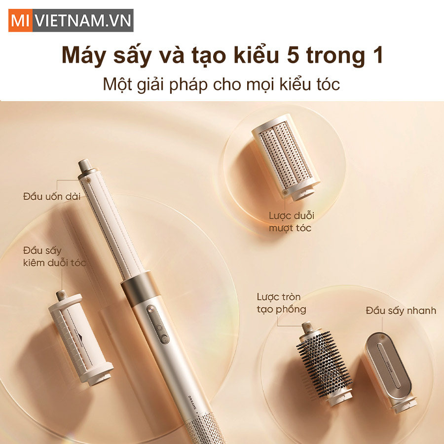 Máy sấy và tạo kiểu tóc Dreame AirStyle - Hàng Chính Hãng 3 Máy sấy và tạo kiểu Dreame AirStyle