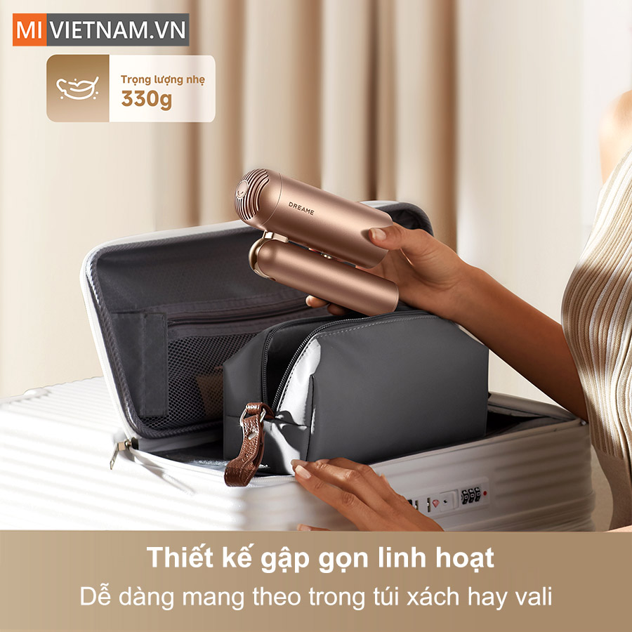 Máy sấy và tạo kiểu tóc Dreame Pocket Uni - Hàng Chính Hãng 4 Dreame Pocket Uni