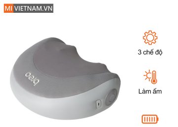gối massage cổ vai gáy và lưng Breo P2
