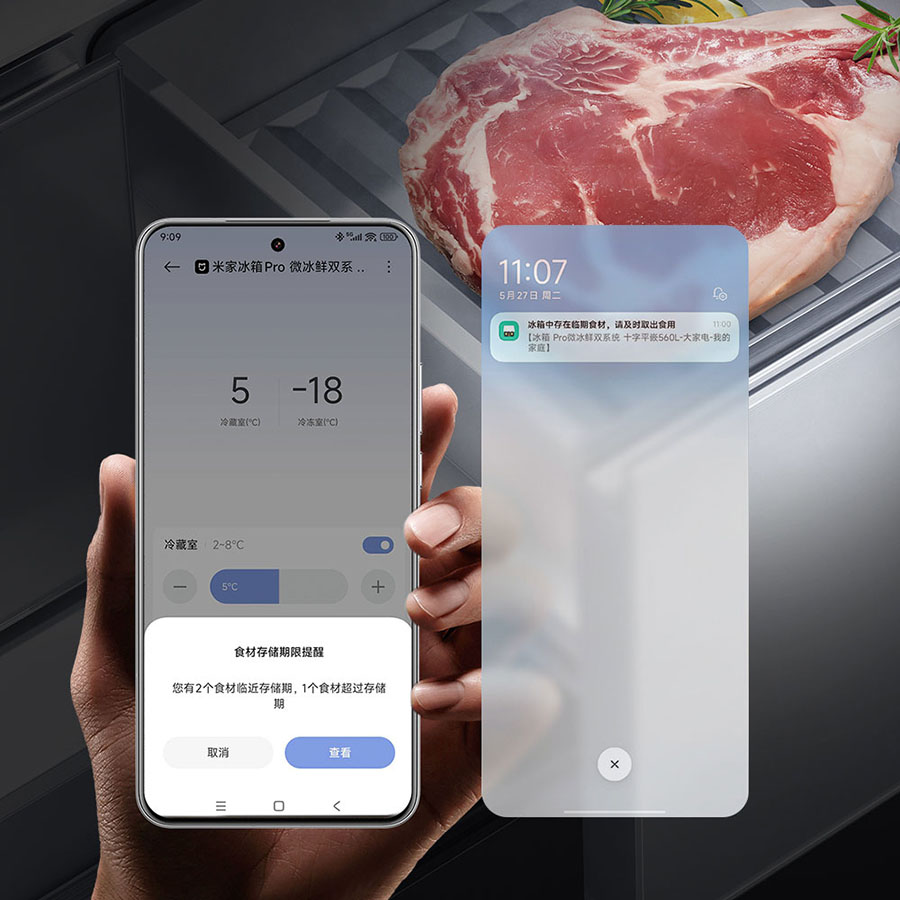 Đánh giá Tủ lạnh Xiaomi Mijia Pro 560L 4 Tiện ích thông minh và app Mihome