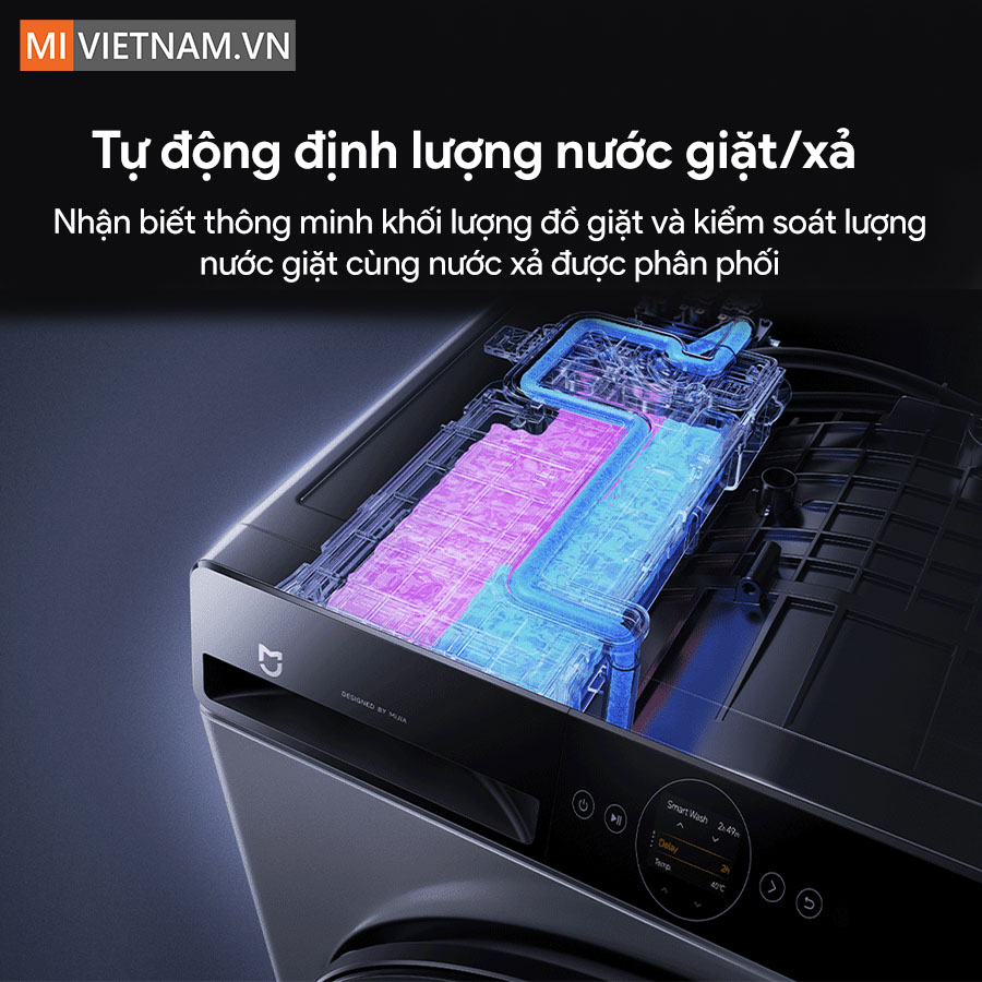 Máy giặt Xiaomi Mijia Front Load Washer Dryer Pro 12.5kg - Bản Quốc Tế 6 Mijia Front Load Washer Dryer Pro 12.5kg