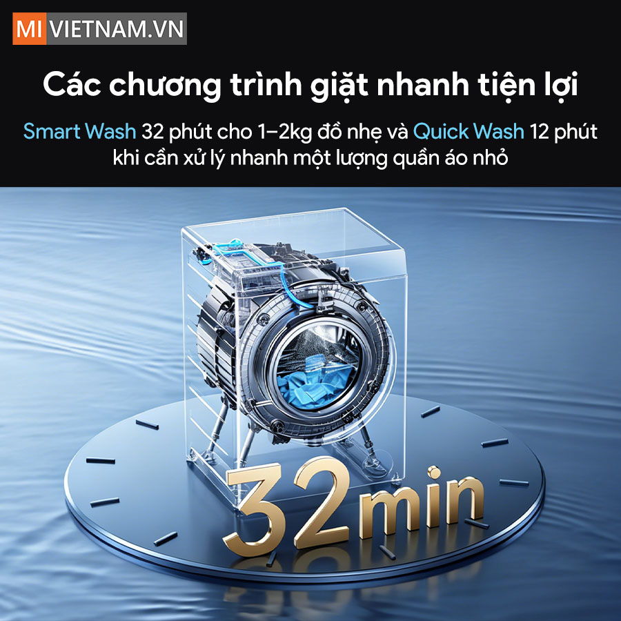 Máy giặt Xiaomi Mijia Front Load Washer Dryer Pro 12.5kg - Bản Quốc Tế 7 Mijia Front Load Washer Dryer Pro 12.5kg