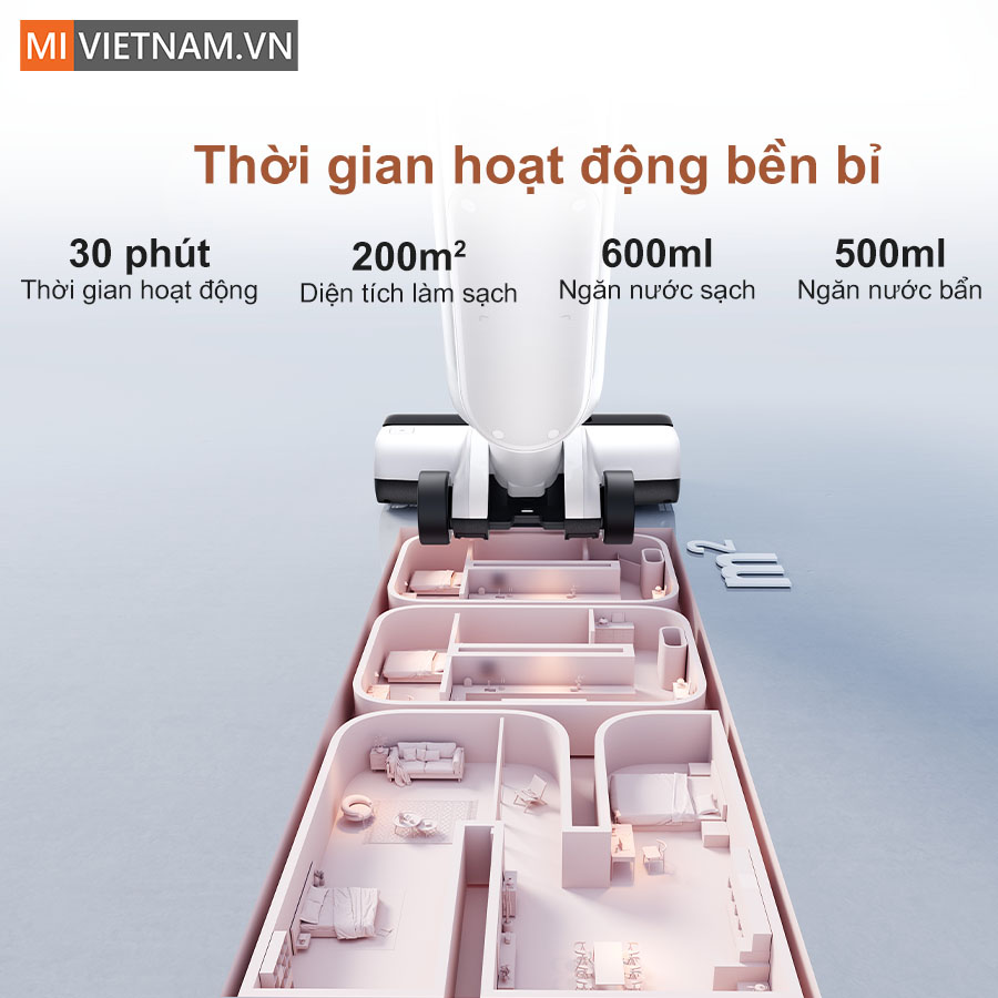 Máy hút bụi lau nhà cầm tay Mova K20 Pro - Hàng Chính Hãng 13 Mova K20 Pro